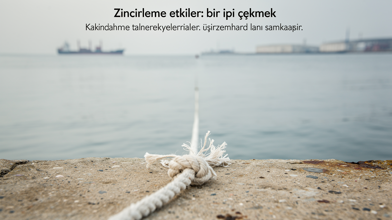 Zincirleme etkiler: bir ipi çekmek
