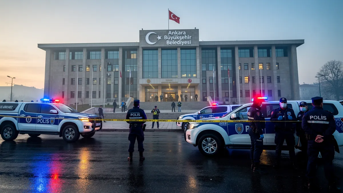 Çankaya Belediyesi'ne Operasyon: Başkan Güner Dahil 36 Gözaltı