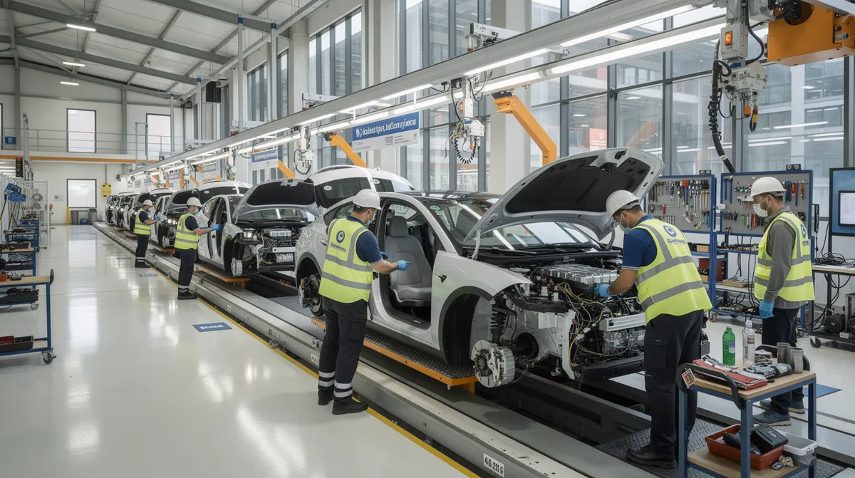 Türkiye Otomotiv Sektörü 2025'te Elektrikli Dönüşüm ve İhracat Artışıyla Kritik Eşiğe Geldi
