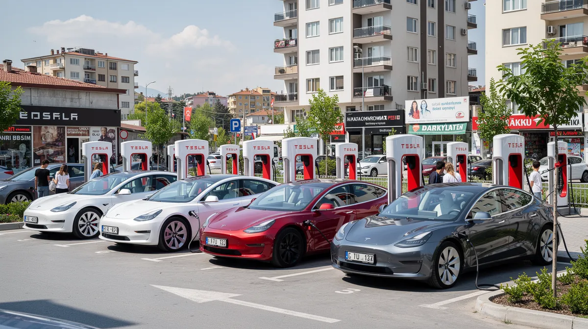 Tesla Supercharger Zam Geldi: Türkiye'de Şarj Fiyatları Arttı