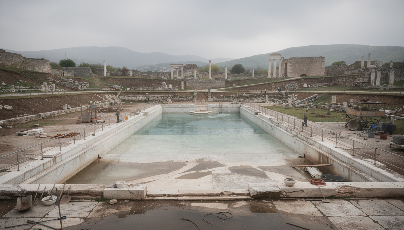 Bundan sonrası: Havuza su dolacak