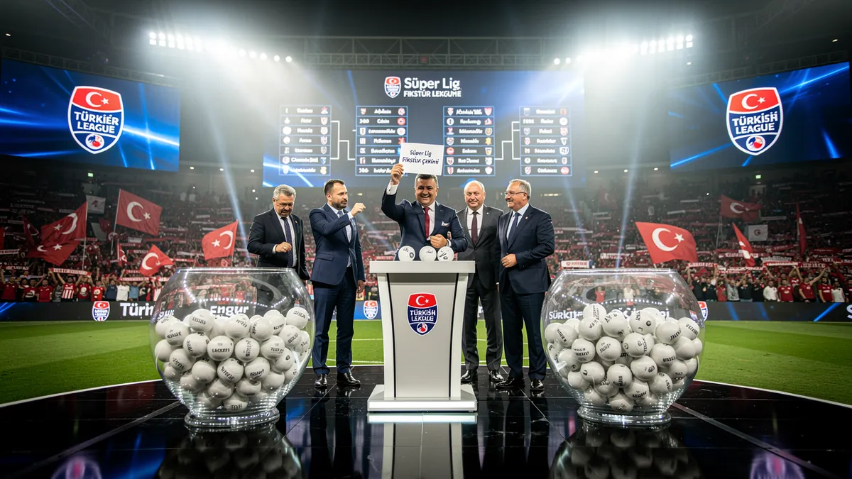 Süper Lig 2026-2027 Fikstürü Çekildi: Derbi Haftaları ve Yeni Kurallar Belli Oldu