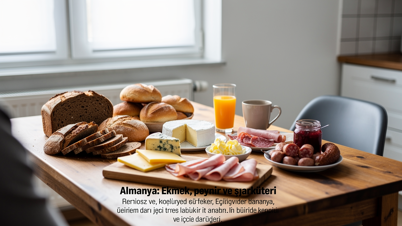 Almanya: Ekmek, peynir ve şarküteri