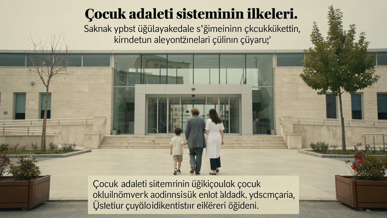 Çocuk adaleti sisteminin ilkeleri